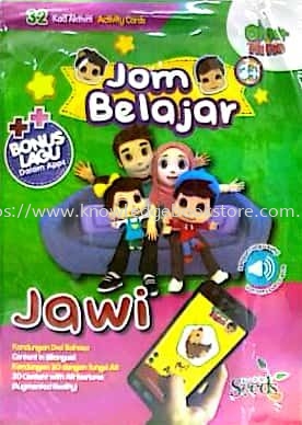 KAD IMBAS JOM BELAJAR JAWI OMAR&HANA EDUCATION READING BOOK BOOK Sabah, Malaysia, Sandakan Supplier, Suppliers, Supply, Supplies | Knowledge Book Co (SDK) Sdn Bhd