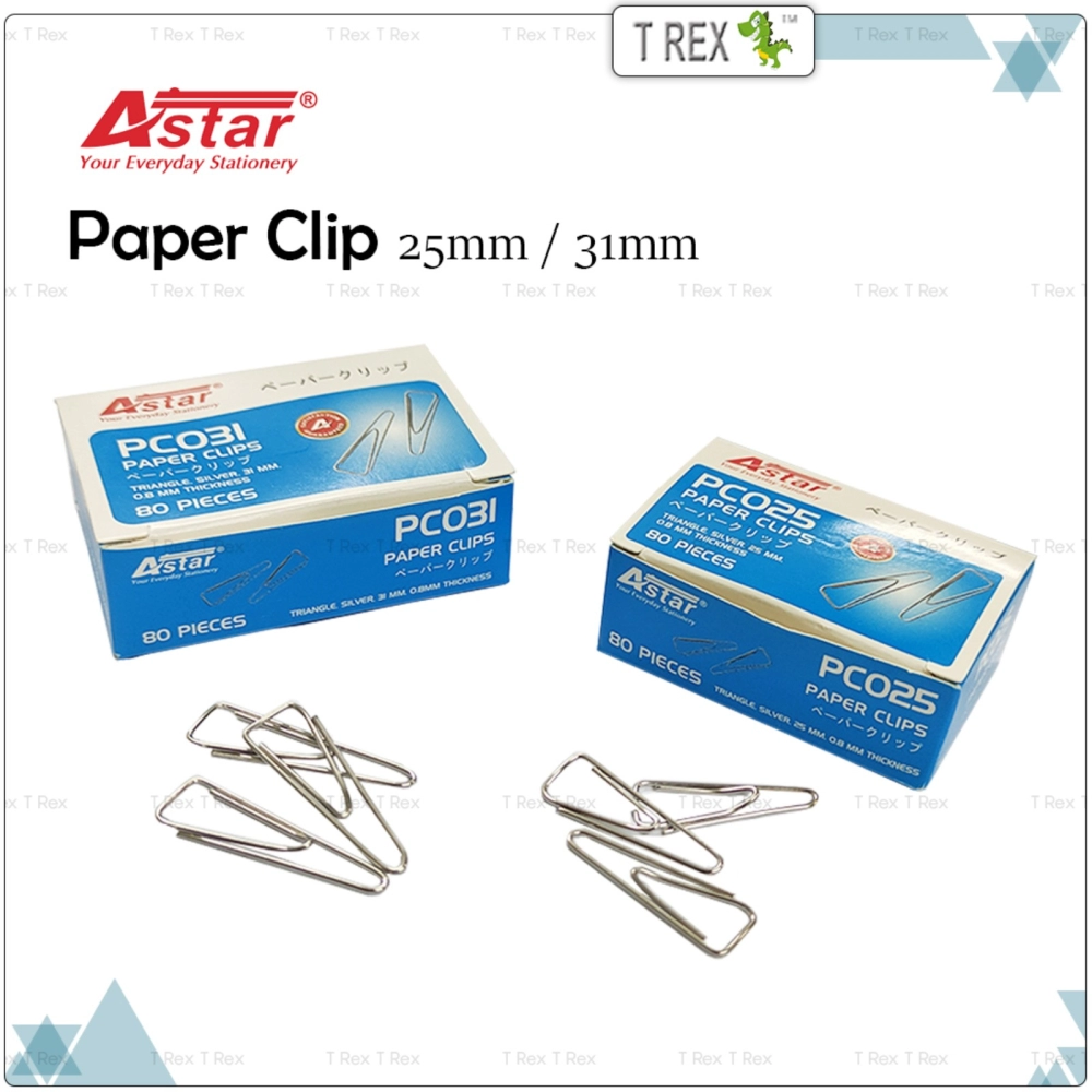 Astar Triangle Paper Clip 25mm / 31mm Malaysia, Selangor, Kuala Lumpur  (KL), Bukit Sentosa Supplier, Suppliers, Supply, Supplies | T Rex Metalware  Sdn Bhd