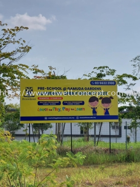 Billboard install at Rawang