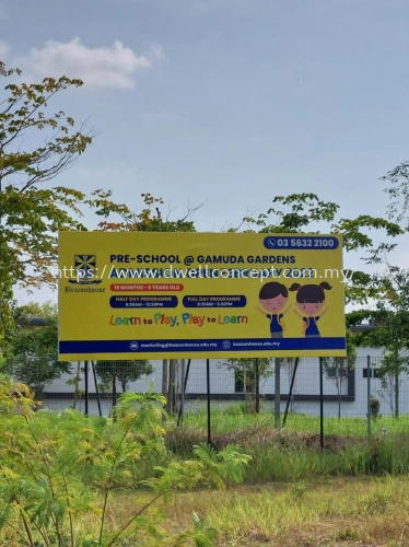 Billboard install at Rawang