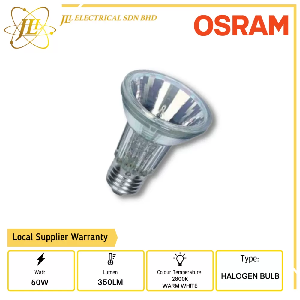 OSRAM PAR20 50W FL30D 230V 64832 FL 2800K WARM WHITE HALOGEN BULB Kuala  Lumpur (KL), Selangor, Malaysia Supplier, Supply, Supplies, Distributor |  JLL Electrical Sdn Bhd