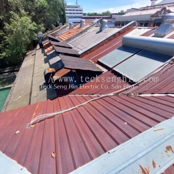 Old Town, Ipoh DISMANTLE / RELOCATE SOLAR HOT WATER SYSTEM Perak, Malaysia, Ipoh Supplier, Suppliers, Supply, Supplies | Teck Seng Hin Electric Co. Sdn Bhd