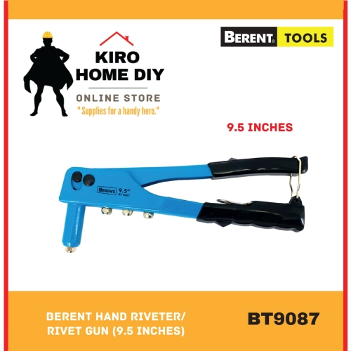 BERENT Hand Riveter/ Rivet Gun (9.5 Inches) - BT9087