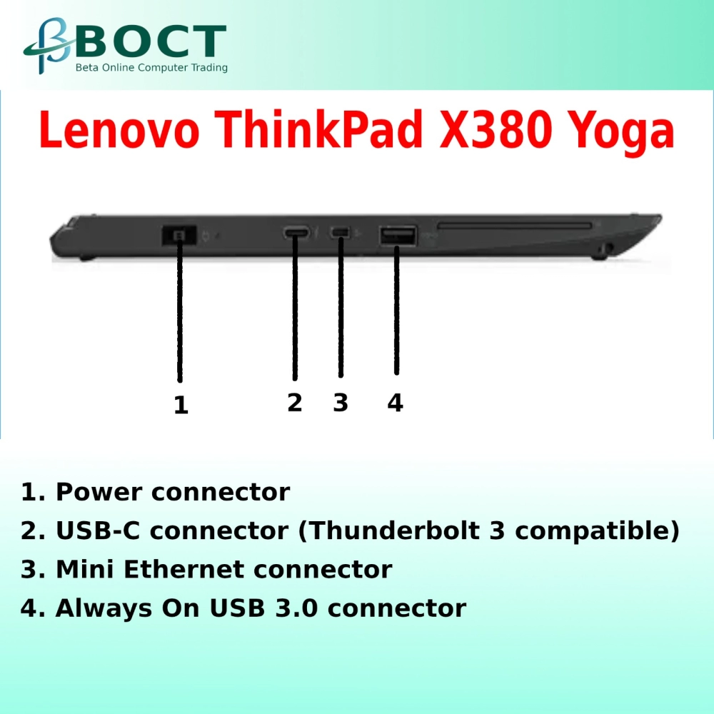 Lenovo ThinkPad X380 Yoga Refurbished Laptop Lenovo Selangor, Malaysia,  Kuala Lumpur (KL), Klang Rental, Refurbished | Beta Online Computer Trading