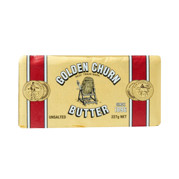 Golden Churn Foiled Unsalted  Butter 227g (Just For Grab)