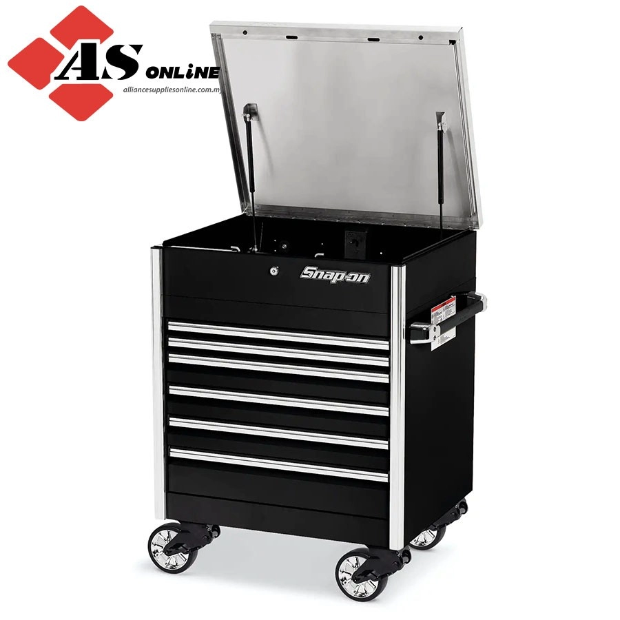 SNAP-ON SideKIQ EPIQ Series Roll Cart (Gloss Black) / Model: KEMN361B1PC