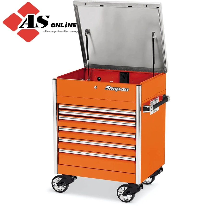 SNAP-ON SideKIQ EPIQ Series Roll Cart (Electric Orange) / Model: KEMN361B1PJK