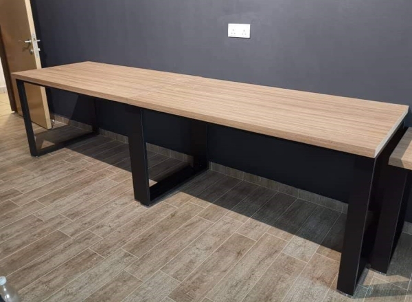 Rectangular writing table with metal leg Office desk Office furniture Office Table Malaysia, Selangor, Kuala Lumpur (KL), Seri Kembangan Supplier, Suppliers, Supply, Supplies | Aimsure Sdn Bhd