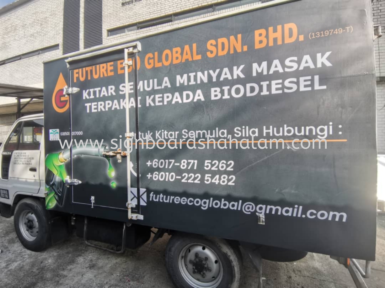 TRUCK LOGO STICKERS | TRUCK GRAPHICS WRAP | TRUCK DOOR STICKERS | TRUCK DECAL PRINTING - SHAH ALAM, PUCHONG, KOTA KEMUNING, BUKIT KEMUNING, KAMPUNG JAWA, RIMBAYU, BANTING