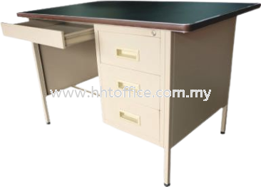 S102/LT - 4' Single Pedestal Desk
