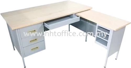 S101/MT - L-Shape Pedestal Desk