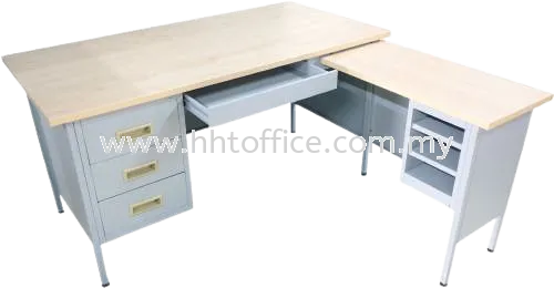 S101/MT - L-Shape Pedestal Desk