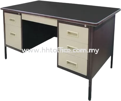 S103/LT - 5' Double Pedestal Desk 