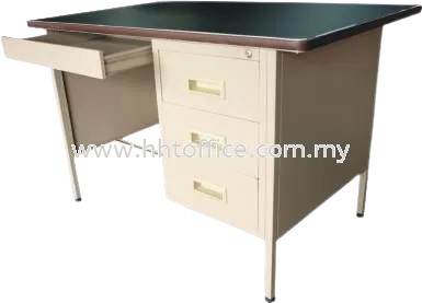 S102/LT - 4' Single Pedestal Desk  