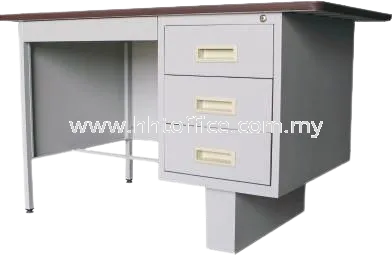 S102/LTBL - 4' Meja Pedestal Tunggal