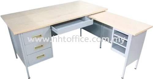 S101/MT - L-Shape Pedestal Desk  