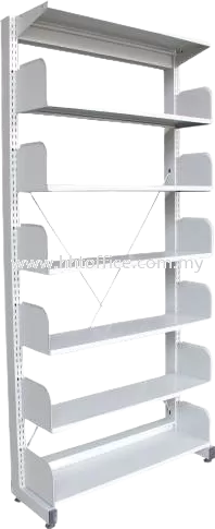 S316W - 6 Level Single Sided Library Rack