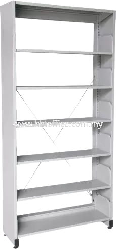 S316 - 6 Level Single Sided Library Rack