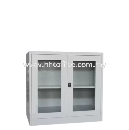 HH110GS-Half Height Swing Glass Door Cupboard