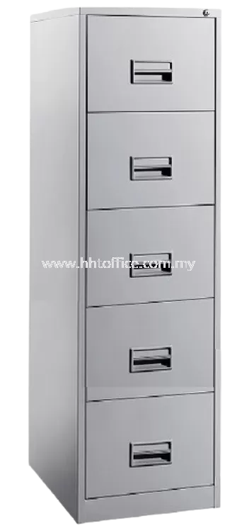 5D - 5 Drawer Steel Filing Cabinet