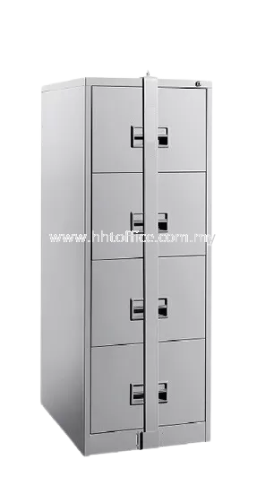 4DLB - 4 Drawer Steel Filing Cabinet 