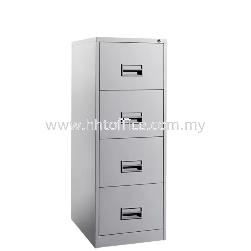 4D - 4 Drawer Steel Filing Cabinet