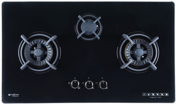 Kitchen Gas Hob With 2 Different Burner Size (FH-GS5530SVGL) Built In Gas Hob Malaysia, Selangor, Kuala Lumpur (KL) Supplier, Dealer, Supply, Supplies | Best Resources Trading Sdn Bhd