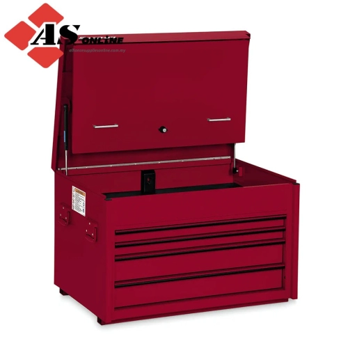SNAP-ON 36" Four-Drawer Heavy-Duty Road Chest with Side Handles (Candy Apple Red with Black Trim) / Model: KRA6210FPPS