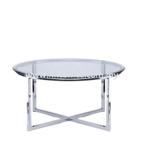 Rest T90-Round Glass Coffee Table