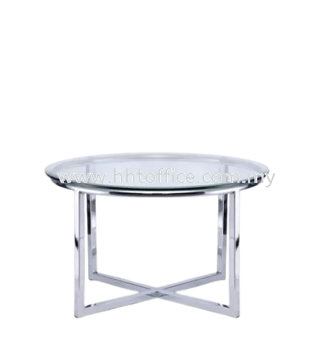 Rest T75-Round Glass Coffee Table