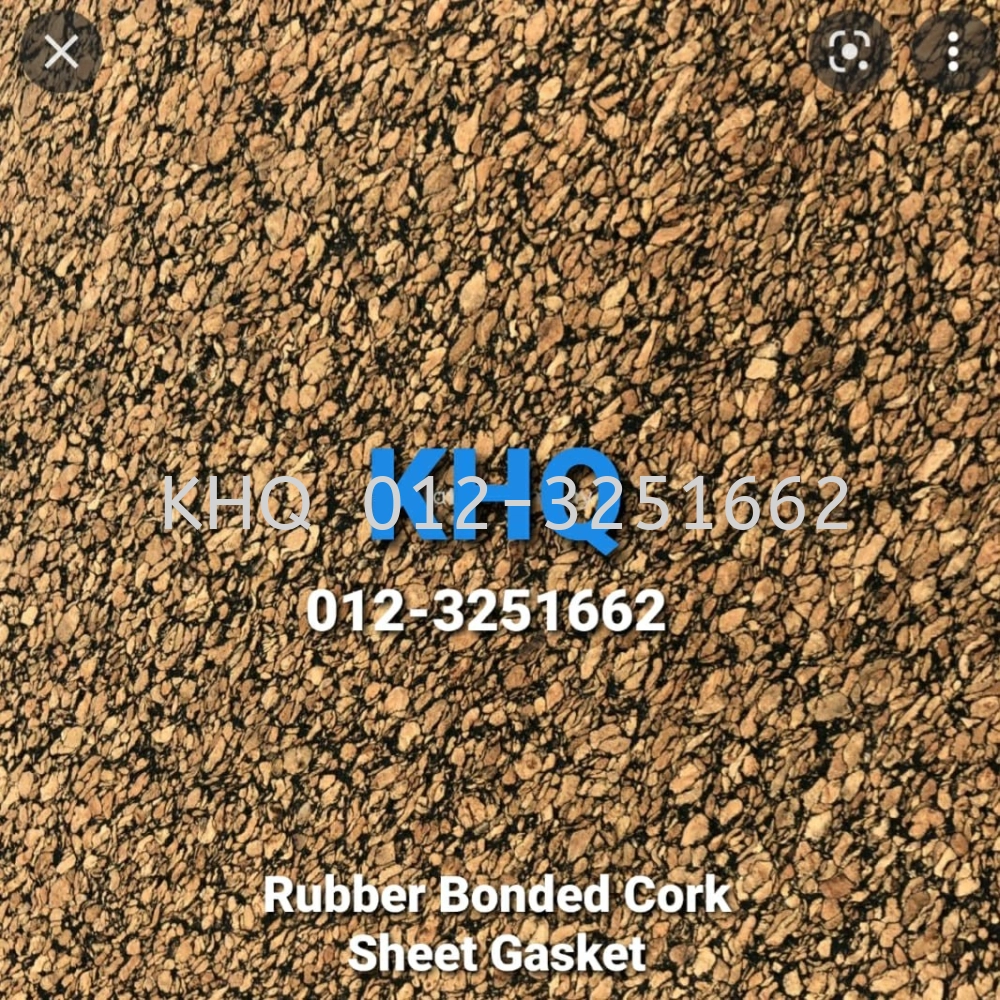 Rubber Bonded Cork Sheet Gasket