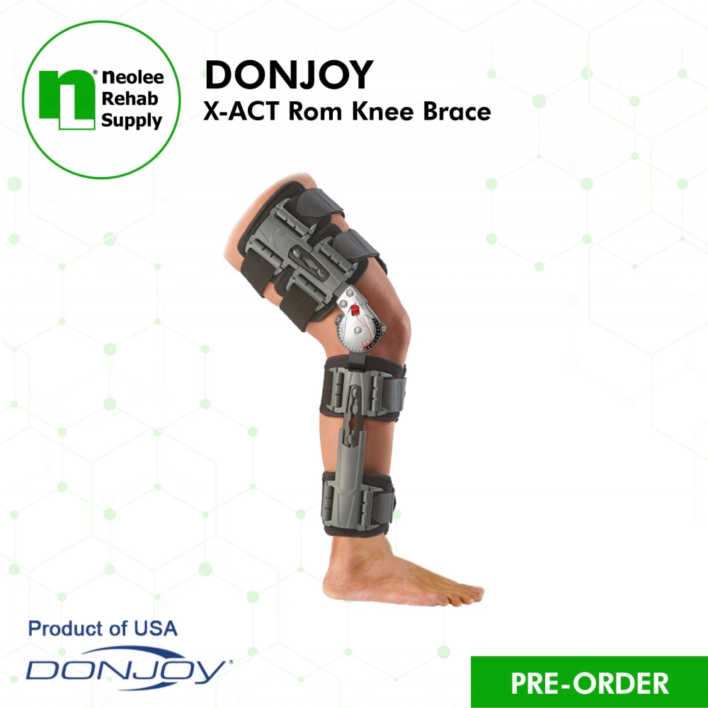 DonJoy X-Rom post op knee brace, Sports Equipment, Other Sports Equipment  and Supplies on Carousell