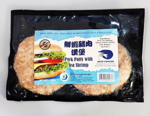 PORK PATTY W SEA SHRIMP 200G