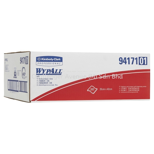 WYPALL® X70 Flat Sheet Wipers (94171) Wypall Kimberly-Clark Selangor, Malaysia, Kuala Lumpur (KL), Subang Jaya Supplier, Suppliers, Supply, Supplies | Challenger Avenue (M) Sdn Bhd