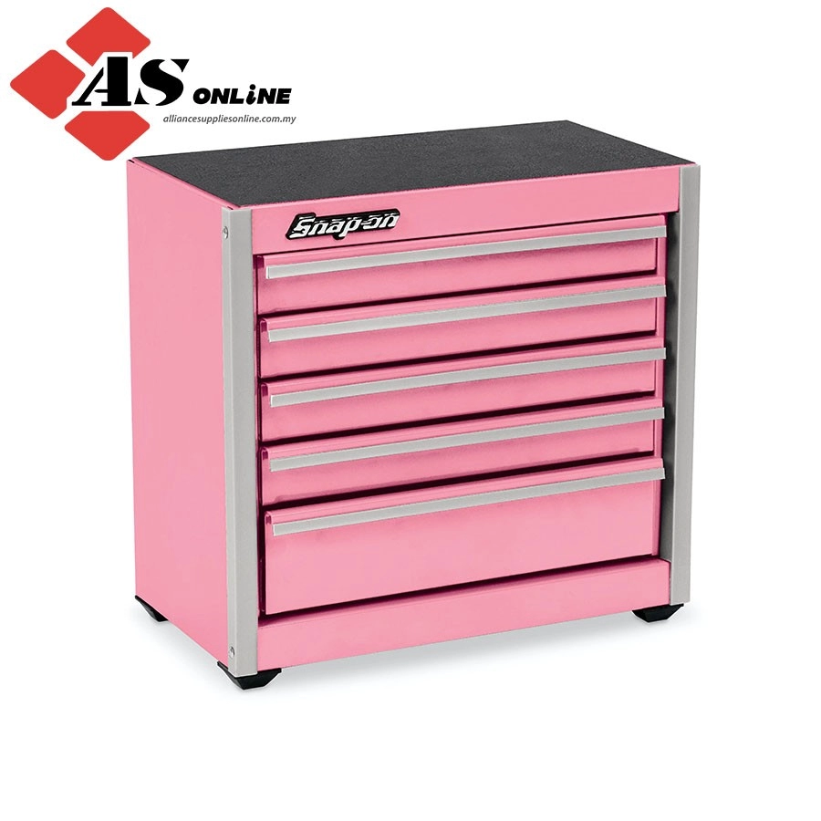 SNAP-ON Five-Drawer Micro Roll Cab (Pink) / Model: KMC922APTP