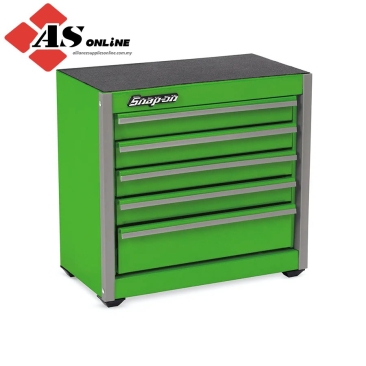 SNAP-ON Five-Drawer Micro Roll Cab (Extreme Green) / Model: KMC922APJJ