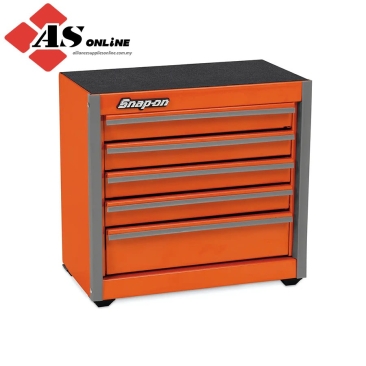 SNAP-ON Five-Drawer Micro Roll Cab (Electric Orange) / Model: KMC922APJK