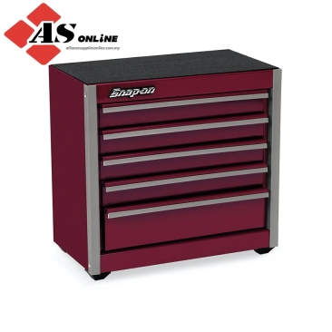 SNAP-ON Five-Drawer Micro Roll Cab (Deep Cranberry) / Model: KMC922APL