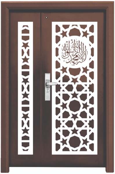 037M 5FT LASER CUT (E4 / D4 / DD4) Security Door Malaysia, Negeri Sembilan, Port Dickson Supplier, Manufacturer, Supply, Supplies | RED ALUMINIUM CONSTRUCTION SDN BHD