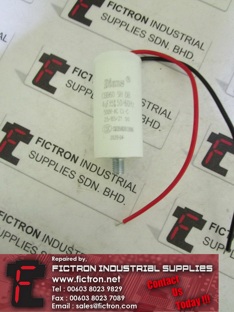 CBB60 DIANZ Motor Run Capacitor Supply Malaysia Singapore Indonesia USA Thailand