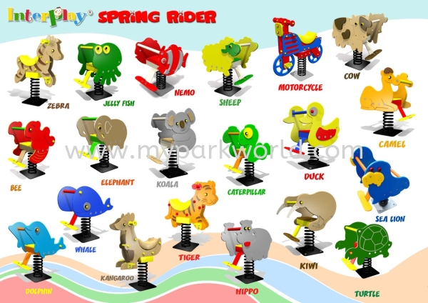 VARIETY OF SPRING RIDER SPRING RIDER Puchong, Selangor, Kuala Lumpur (KL), Malaysia Manufacturer, Supplier, Specialist, Planner | Park World Recreation Sdn Bhd