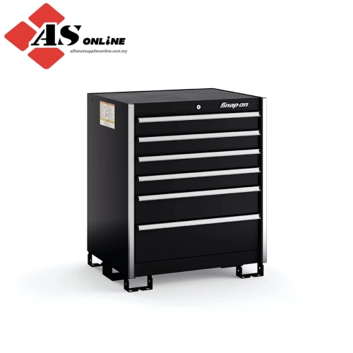 SNAP-ON Six-Drawer Standard Plus Counter (Gloss Black w/ Brushed Trim) / Model: KSPC061AAPB