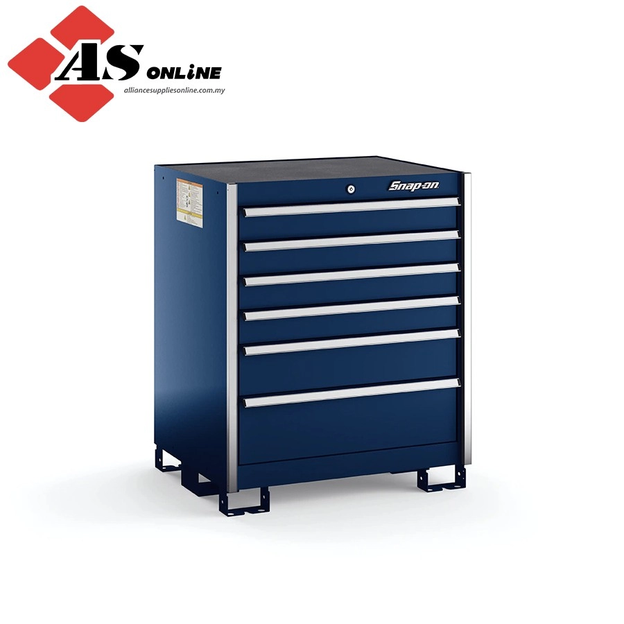 SNAP-ON Six-Drawer Standard Plus Counter (Royal Blue w/ Brushed Trim) / Model: KSPC061AAPCN