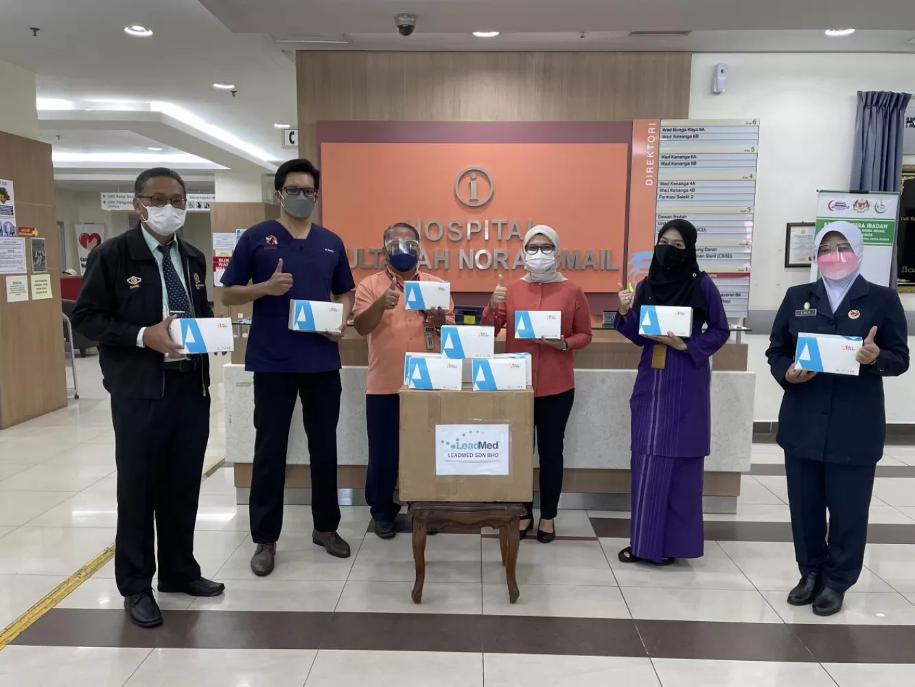 CSR PROGRAM TO HOSPITAL SULTANAH NORA ISMAIL (16-Mar-2022)