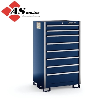 SNAP-ON Eight-Drawer Standard Plus Standing Eye-Level (Royal Blue w/ Brushed Trim) / Model: KSPE081AAPCN