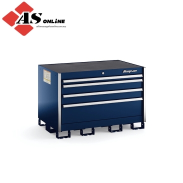 SNAP-ON Four-Drawer Extra-Wide Desk (Royal Blue with Brushed Trim) / Model: KSED041AAPCN