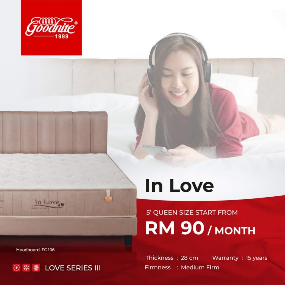 Goodnite love In Love 3 Series Penang Ready Stock