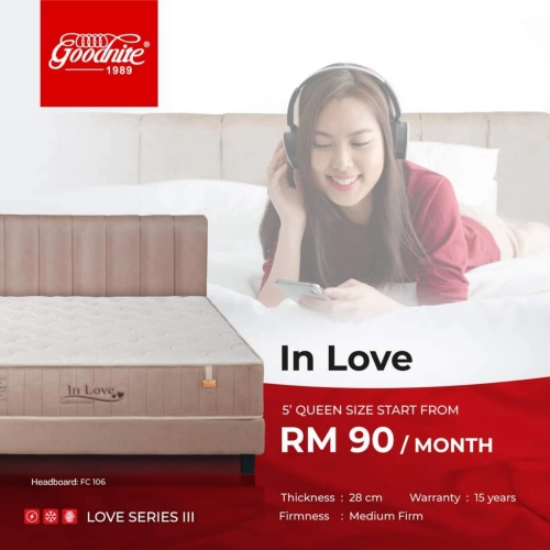 Goodnite love In Love 3 Series Penang Ready Stock 