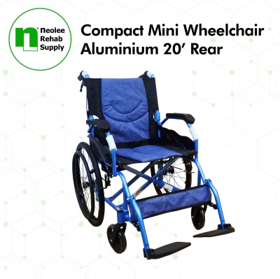 NL863LAJ-20 Compact Lightweight Wheelchair (Aluminum)