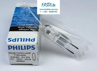 Philips 6550 15V 150W EVB/BRJ 409843 Projector Bulb PHILIPS / SIGNIFY Kuala  Lumpur (KL), Malaysia, Selangor, Pandan Indah Supplier, Suppliers, Supply,  Supplies | Fastlite Electric Marketing